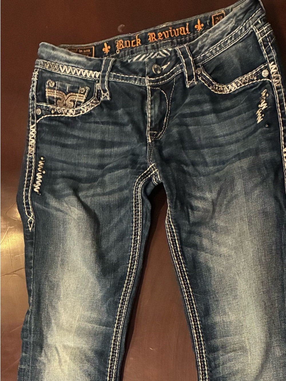 Women’s Rock Revival Emilia jeans size 28 - Picture 5 of 5